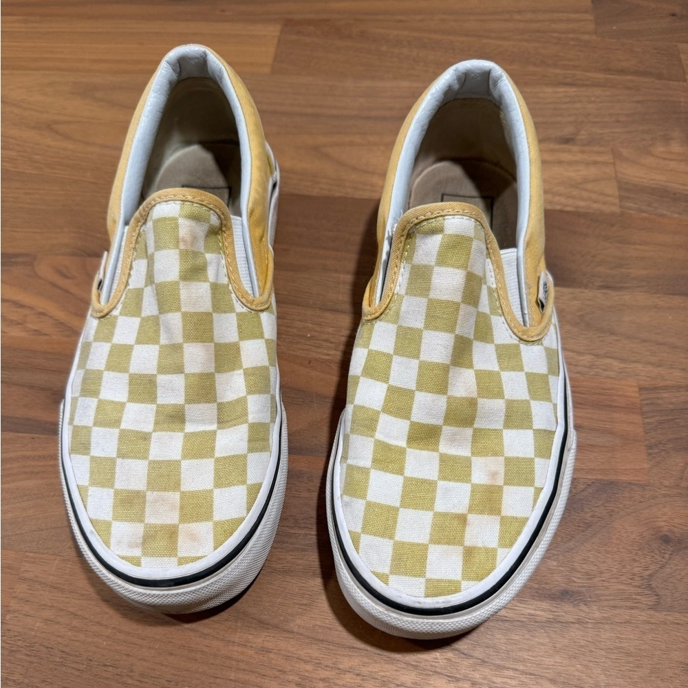 VANS Checkerboard Classic Slip-On Shoes size 6,5